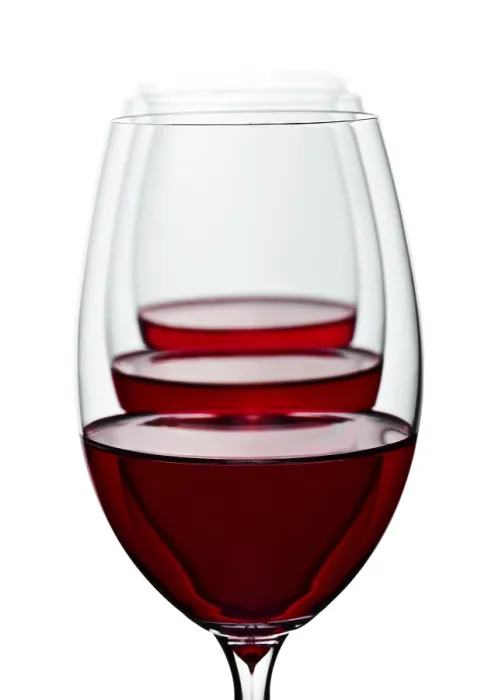 Framed Print : Three Half-Line Wineglasses Print Framed Print : Three Half-Line Wineglasses Print