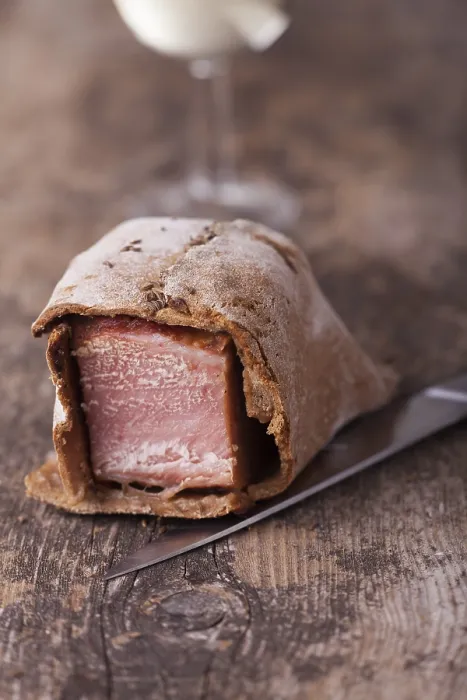 Framed Print : Ham Baked in Bread Dough Print Framed Print : Ham Baked in Bread Dough Print