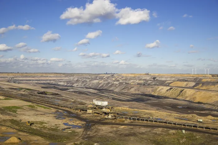 Framed Print : Hambach Open-Cast Lignite Mine Print, Germany Framed Print : Hambach Open-Cast Lignite Mine Print, Germany