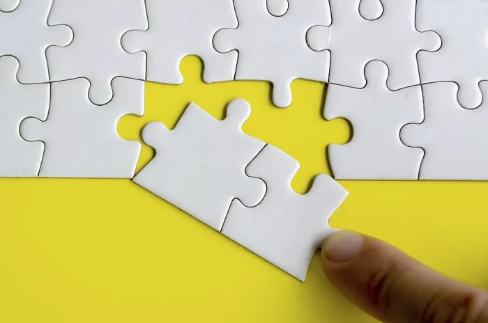 Framed Print : Unity in Place: Hand Placing Missing Jigsaw Puzzles Print Framed Print : Unity in Place: Hand Placing Missing Jigsaw Puzzles Print