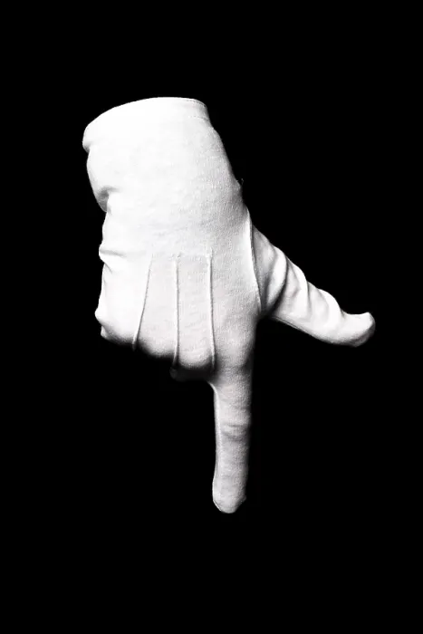 Framed Print : Hand Sign Print from imageBROKER Framed Print : Hand Sign Print from imageBROKER