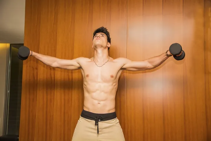 Framed Print : Handsome Young Man Working Out Print Framed Print : Handsome Young Man Working Out Print
