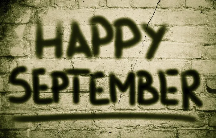 Framed Print : Happy September Print Framed Print : Happy September Print