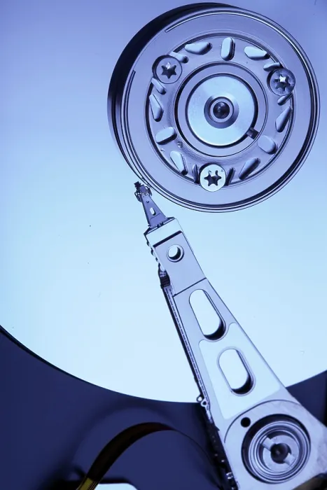 Framed Print : Hard Disk Drive Inside Print: Data Safety Concept Framed Print : Hard Disk Drive Inside Print: Data Safety Concept