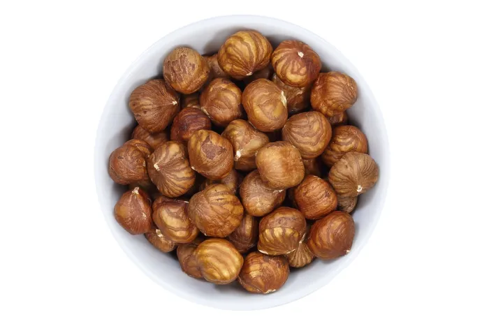 Framed Print : Hazelnuts Print: White Background Crop View Framed Print : Hazelnuts Print: White Background Crop View