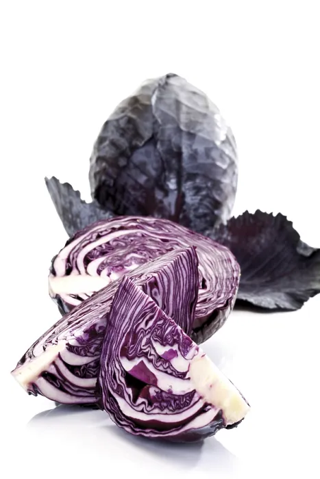 Framed Print : Two Heads of Red Cabbage Print Framed Print : Two Heads of Red Cabbage Print