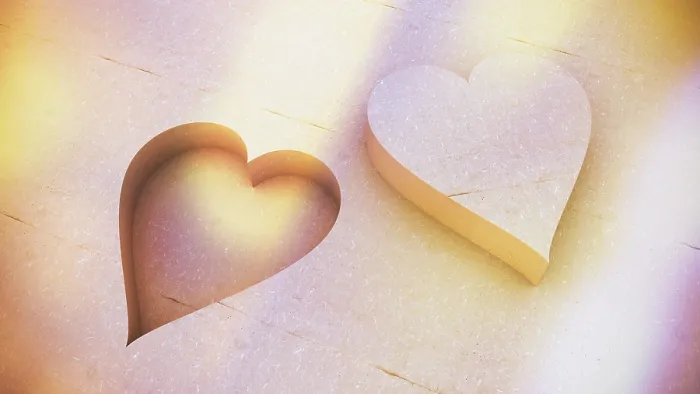 Framed Print : Two Hearts Print by ImageBROKER Framed Print : Two Hearts Print by ImageBROKER
