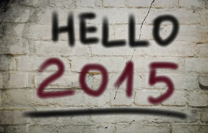 Framed Print : Hello 2015 Print Concept