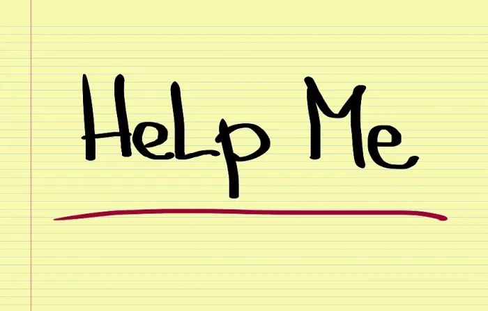 Framed Print : Help Concept Print Framed Print : Help Concept Print