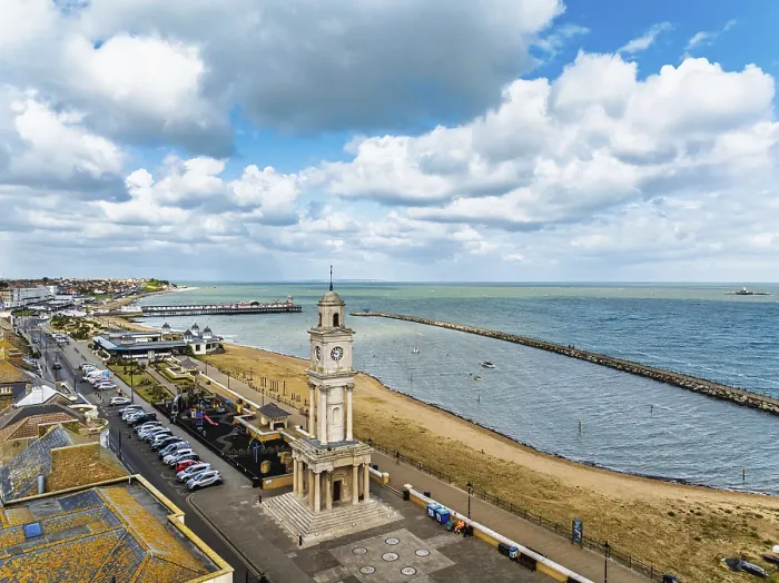 Framed Print : Herne Bay Clock Tower Print, Kent, England Framed Print : Herne Bay Clock Tower Print, Kent, England
