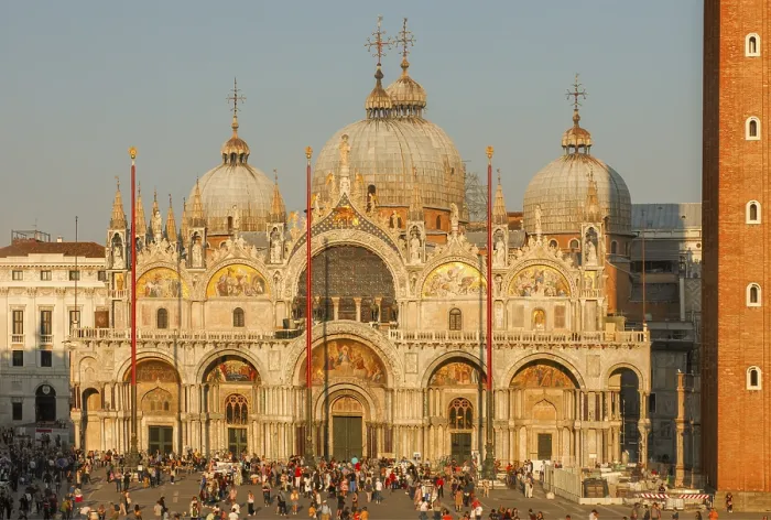 Framed Print : High Angle View at Sunset, St Marks Basilica Print Framed Print : High Angle View at Sunset, St Marks Basilica Print