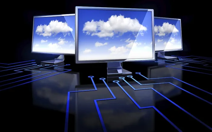 Framed Print : High Resolution 3D Cloud Computing Print Framed Print : High Resolution 3D Cloud Computing Print