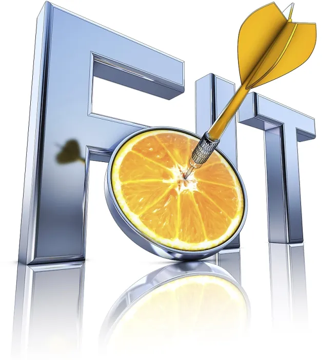 Framed Print : High Resolution Fit Icon Print in Vector Format
