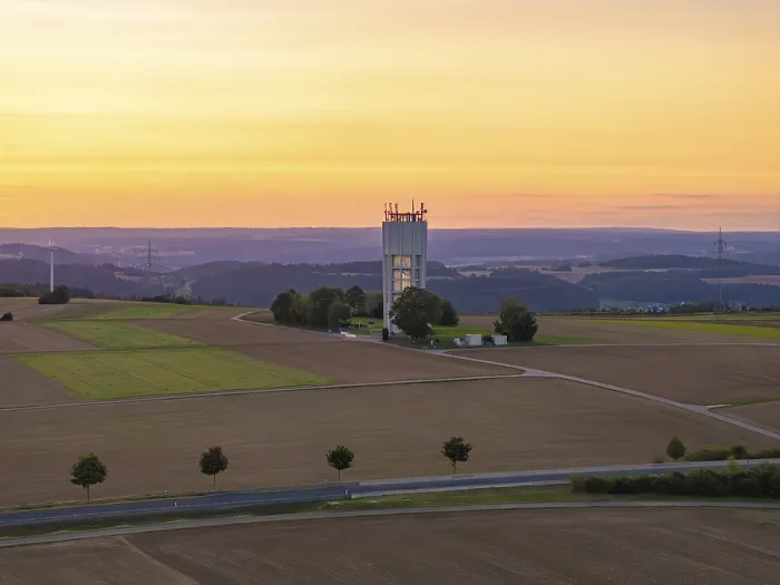 Framed Print : Hilly Landscape Print with Sunset Light, Jettingen, Germany Framed Print : Hilly Landscape Print with Sunset Light, Jettingen, Germany