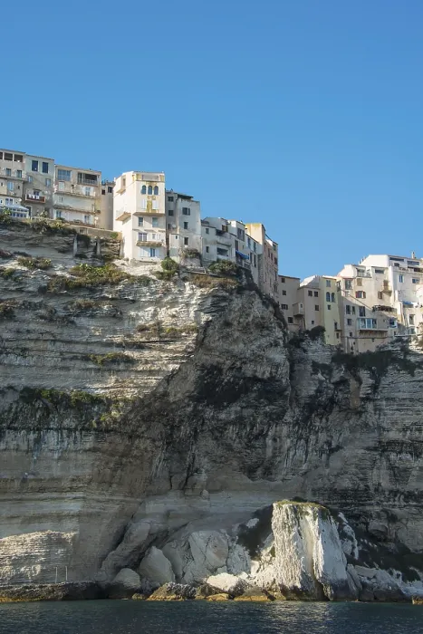 Framed Print : Historic Centre by Chalk Cliffs Print, Bonifacio, Corsica Framed Print : Historic Centre by Chalk Cliffs Print, Bonifacio, Corsica