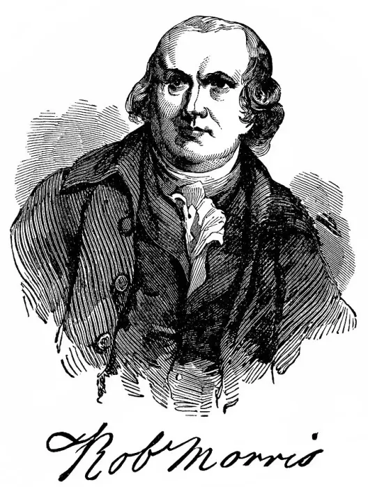 Framed Print : Historical Print of Robert Morris, Jr Framed Print : Historical Print of Robert Morris, Jr