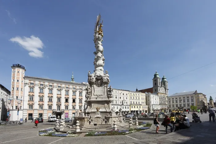 Framed Print : Linz, Austria - Holy Trinity Column Print Framed Print : Linz, Austria - Holy Trinity Column Print