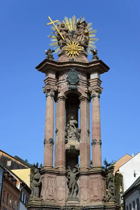 Framed Print : Holy Trinity Column Print, Banska Stiavnica, Slovakia Framed Print : Holy Trinity Column Print, Banska Stiavnica, Slovakia