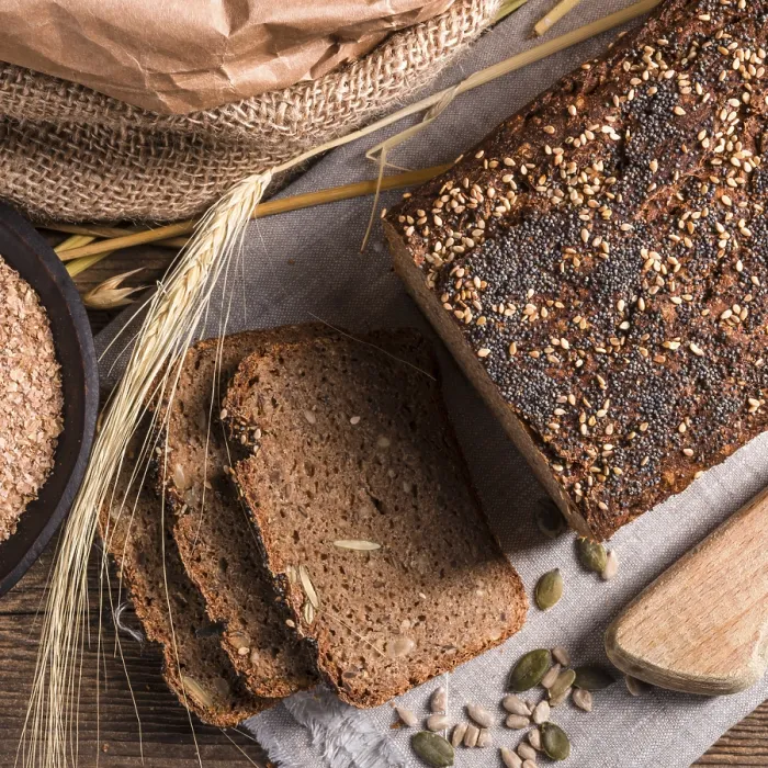 Framed Print : Homemade Whole Wheat Bread Print Framed Print : Homemade Whole Wheat Bread Print