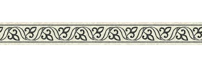 Framed Print : Horizontal Border Mosaic Tiles Print Design Framed Print : Horizontal Border Mosaic Tiles Print Design