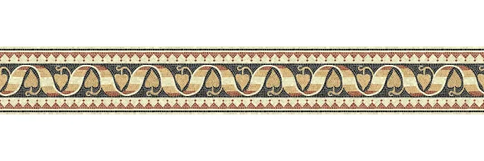 Framed Print : Horizontal Border Mosaic Tiles Print Vector Pattern Framed Print : Horizontal Border Mosaic Tiles Print Vector Pattern