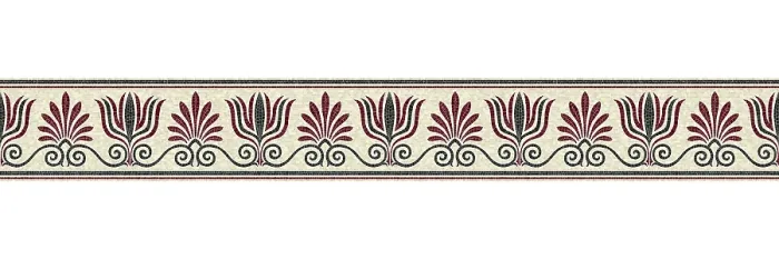 Framed Print : Horizontal Border Mosaic Tiles Print Framed Print : Horizontal Border Mosaic Tiles Print