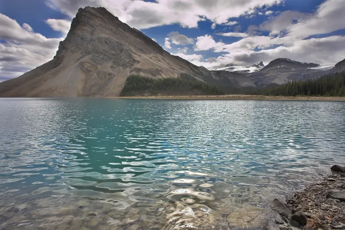 Framed Print : Triangular Rock Reflected in Mountain Lake Print Framed Print : Triangular Rock Reflected in Mountain Lake Print