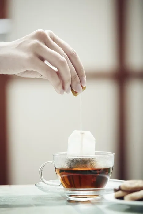 Framed Print : Human Hands Making Tea Print Framed Print : Human Hands Making Tea Print