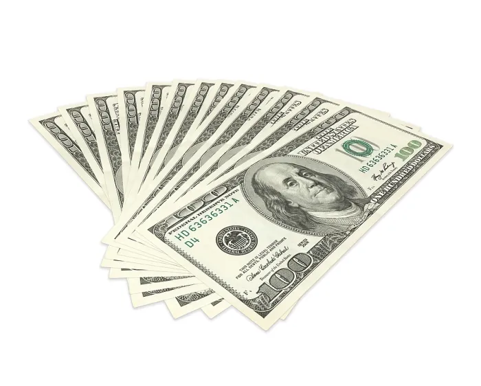 Framed Print : Stacked US Currency Print Framed Print : Stacked US Currency Print