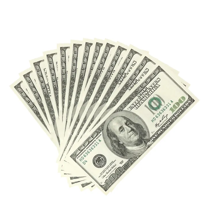 Framed Print : Stacked US Currency Print Framed Print : Stacked US Currency Print