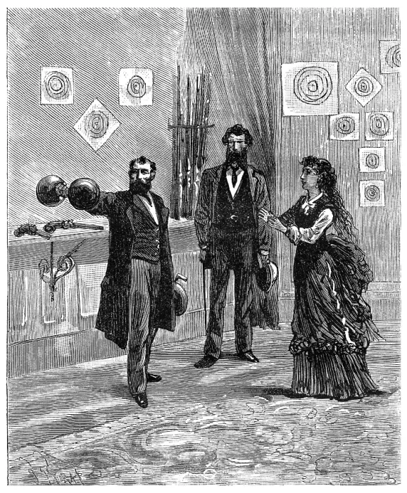 Framed Print : Vintage Dumbbell Exercise Print (1880-81) Framed Print : Vintage Dumbbell Exercise Print (1880-81)