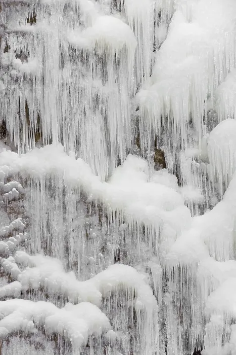 Framed Print : Ice-Covered Waterfall Print Framed Print : Ice-Covered Waterfall Print