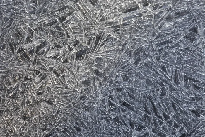 Framed Print : Ice Crystals Print Framed Print : Ice Crystals Print