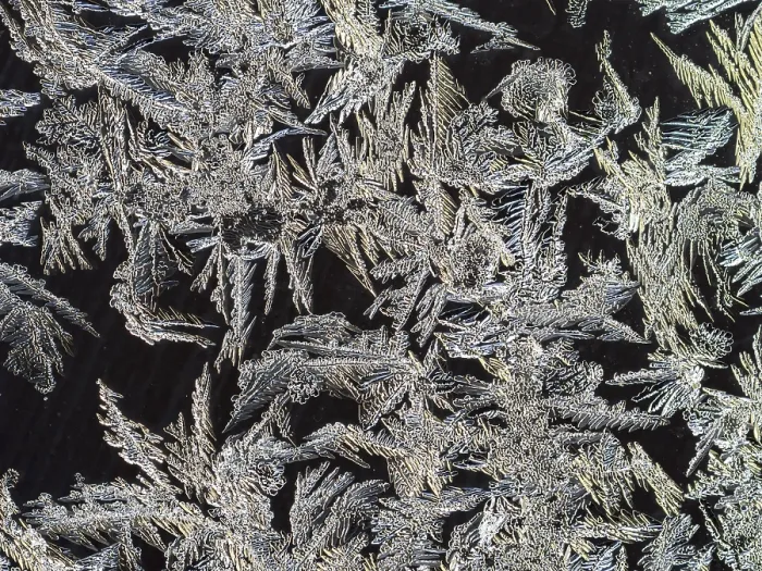 Framed Print : Ice Crystals at a Window Print Framed Print : Ice Crystals at a Window Print