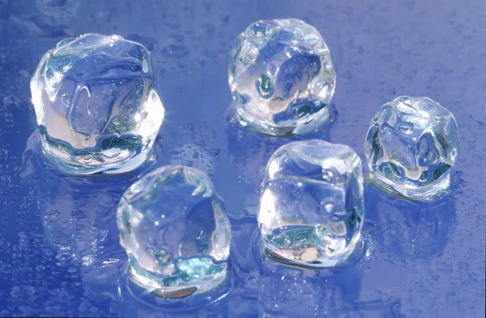 Framed Print : Ice Cubes Print