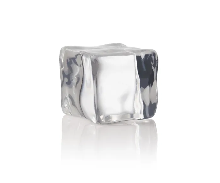 Framed Print : Ice Cubes Print on White Background Framed Print : Ice Cubes Print on White Background