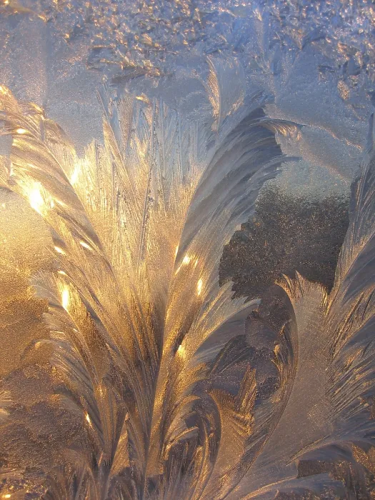 Framed Print : Ice Pattern and Sunlight Winter Glass Print Framed Print : Ice Pattern and Sunlight Winter Glass Print