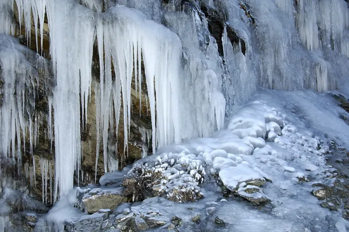 Framed Print : Frozen Icicles Print Framed Print : Frozen Icicles Print