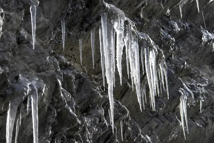 Framed Print : Frozen Icicles Print Framed Print : Frozen Icicles Print