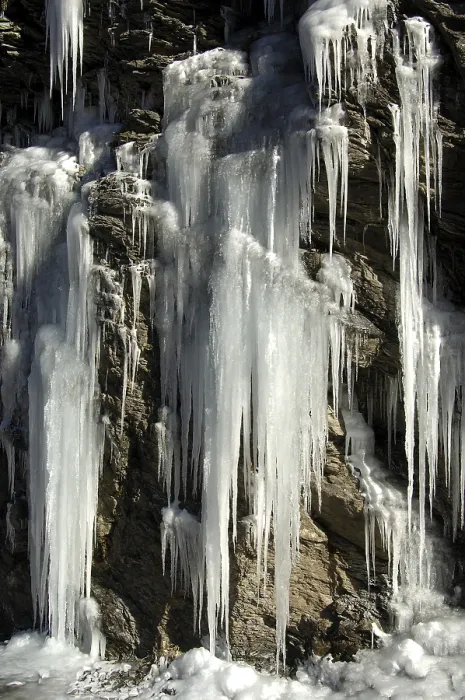 Framed Print : Frozen Icicles Print Framed Print : Frozen Icicles Print