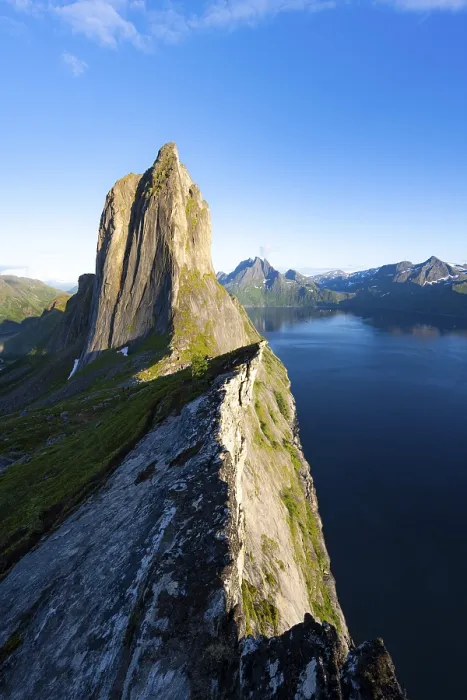 Framed Print : Segla Mountain Print, Senja Island, Norway