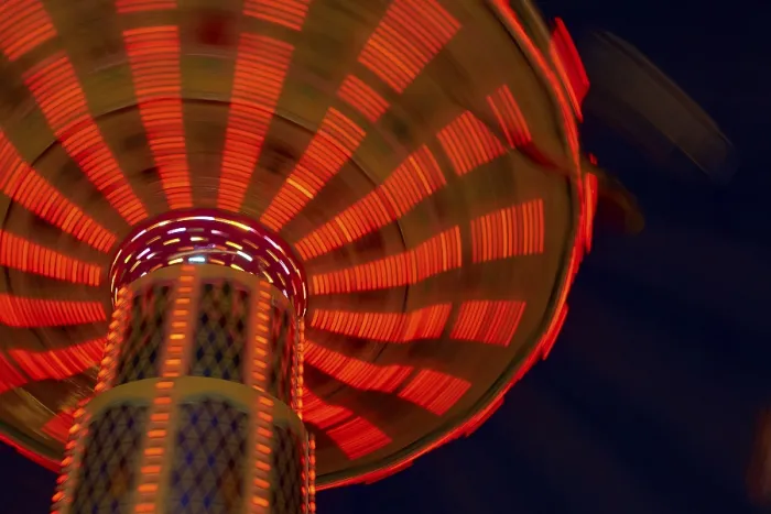 Framed Print : An Illuminated Carousel Print, Killiani Volksfest, Würzburg Framed Print : An Illuminated Carousel Print, Killiani Volksfest, Würzburg
