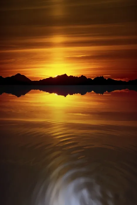 Framed Print : Dream Sunset Ocean Print Framed Print : Dream Sunset Ocean Print
