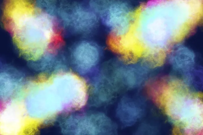 Framed Print : Vibrant Nebula Abstract Print Framed Print : Vibrant Nebula Abstract Print