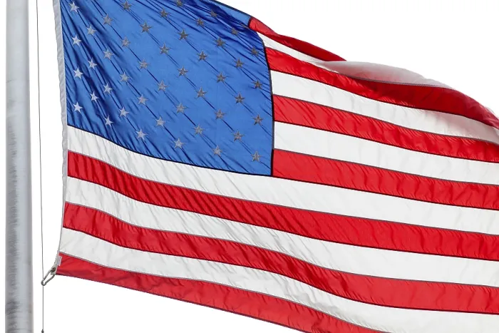 Framed Print : American Flag Print by imageBROKER Framed Print : American Flag Print by imageBROKER