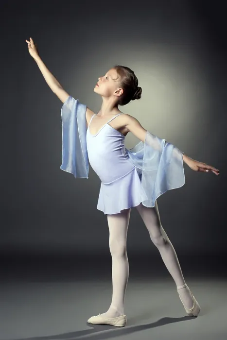 Framed Print : Little Dancer Print on Gray Backdrop Framed Print : Little Dancer Print on Gray Backdrop