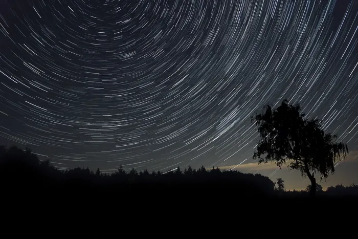 Framed Print : Star Trails Print - Celestial Night Sky Framed Print : Star Trails Print - Celestial Night Sky