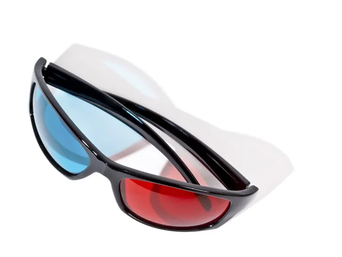 Framed Print : 3D Glasses Print Framed Print : 3D Glasses Print