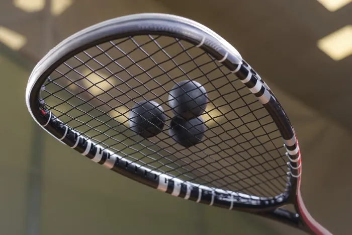 Framed Print : Squash Racket Print with Balls Framed Print : Squash Racket Print with Balls