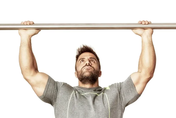 Framed Print : Strong Man with Beard Print Framed Print : Strong Man with Beard Print